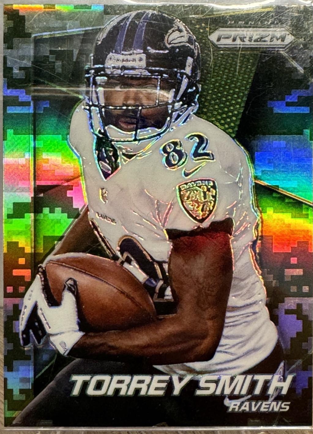 Torrey Smith [Camo Prizm] #5