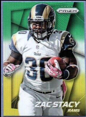 Zac Stacy [Neon Green Yellow Prizm] #106