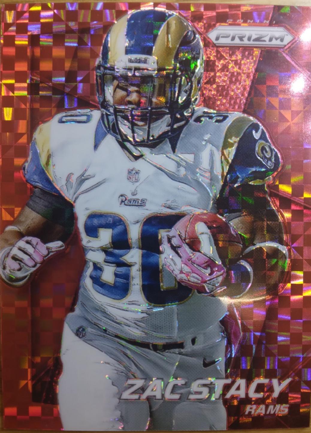 Zac Stacy [Red Power Prizm] #106