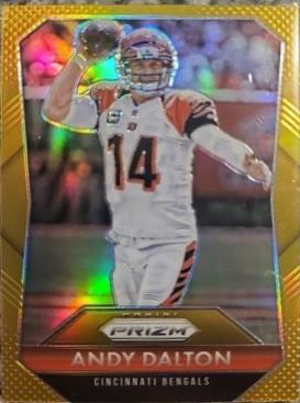 Andy Dalton [Gold Prizm] #14