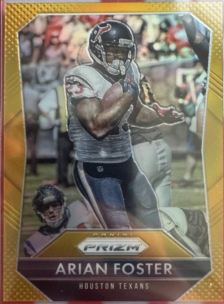 Arian Foster [Gold Prizm] #23