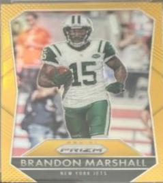 Brandon Marshall [Gold Prizm] #15