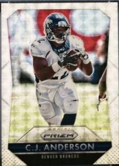 C.J. Anderson [Gold Vinyl Prizm] #102