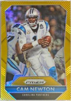 Cam Newton [Gold Prizm] #1