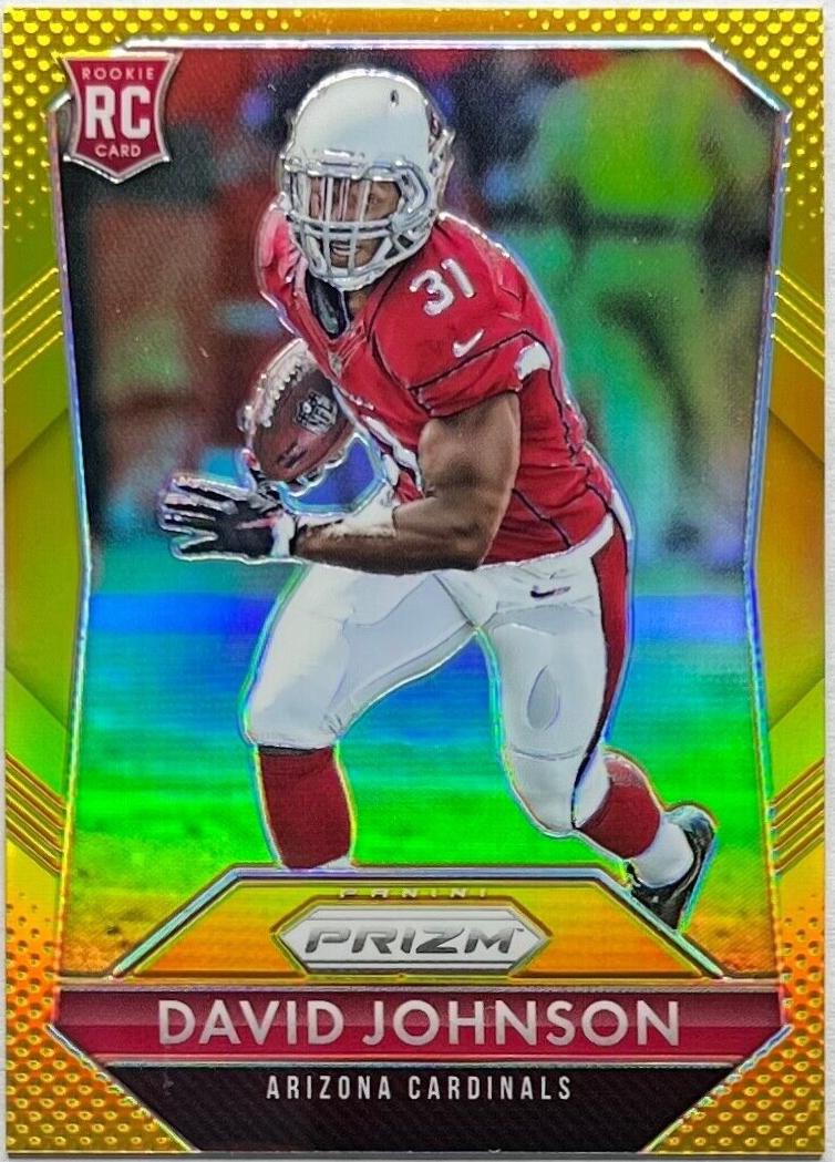 David Johnson [Gold Prizm] #224