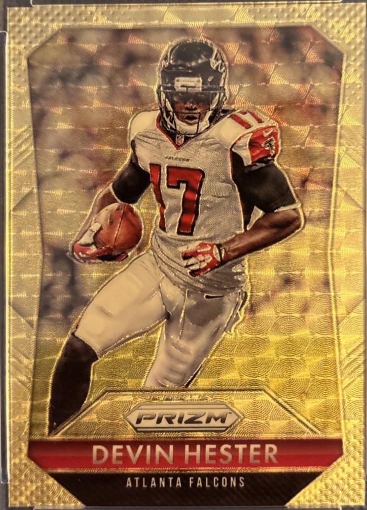Devin Hester [Gold Vinyl Prizm] #169