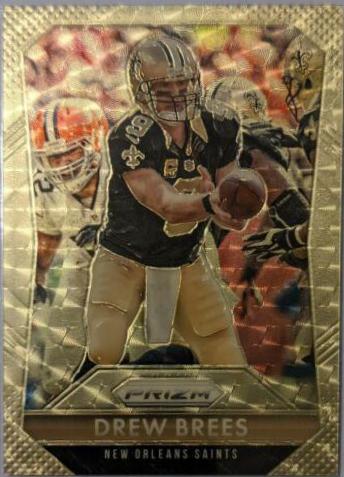 Drew Brees [Gold Vinyl Prizm] #9