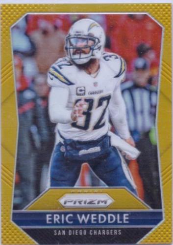 Eric Weddle [Gold Prizm] #32