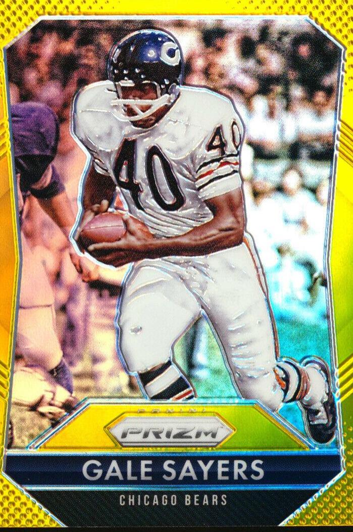 Gale Sayers [Gold Prizm] #40
