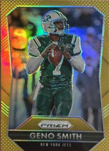 Geno Smith [Gold Prizm] #185