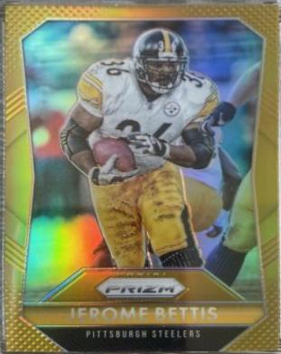 Jerome Bettis [Gold Prizm] #36