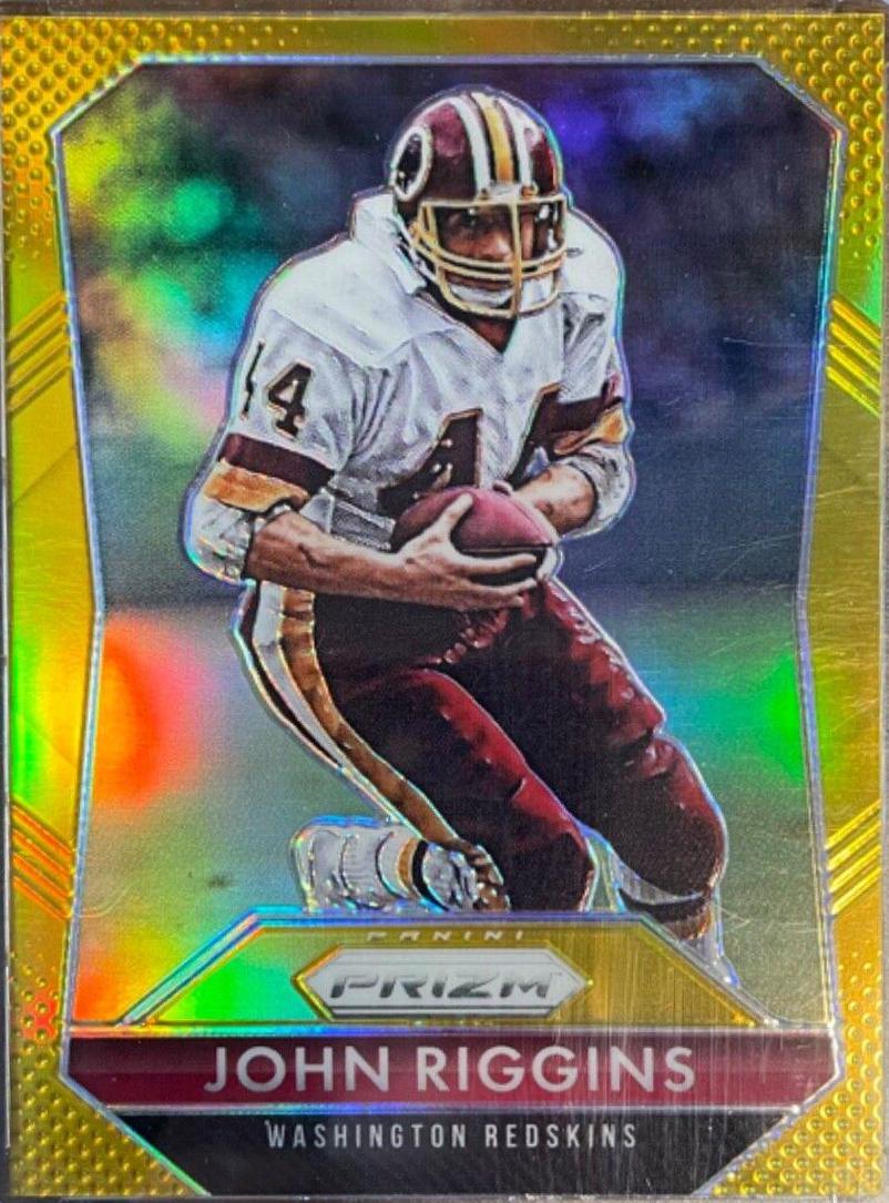 John Riggins [Gold Prizm] #44