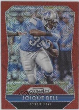 Joique Bell [Mojo Red Prizm] #35