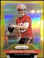 Josh McCown [Gold Prizm] #47