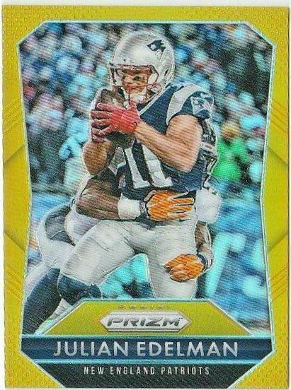 Julian Edelman [Gold Prizm] #167