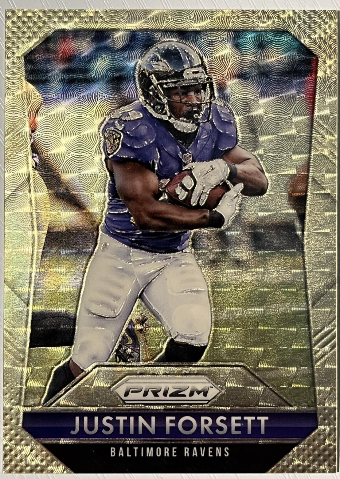 Justin Forsett [Gold Vinyl Prizm] #173