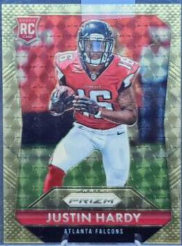 Justin Hardy [Gold Vinyl Prizm] #254