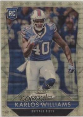 Karlos Williams [Gold Vinyl Prizm] #255