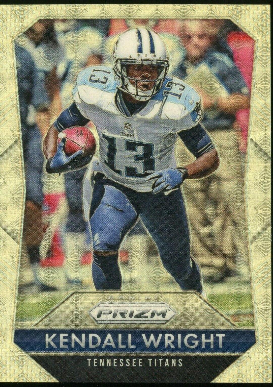 Kendall Wright [Gold Vinyl Prizm] #72