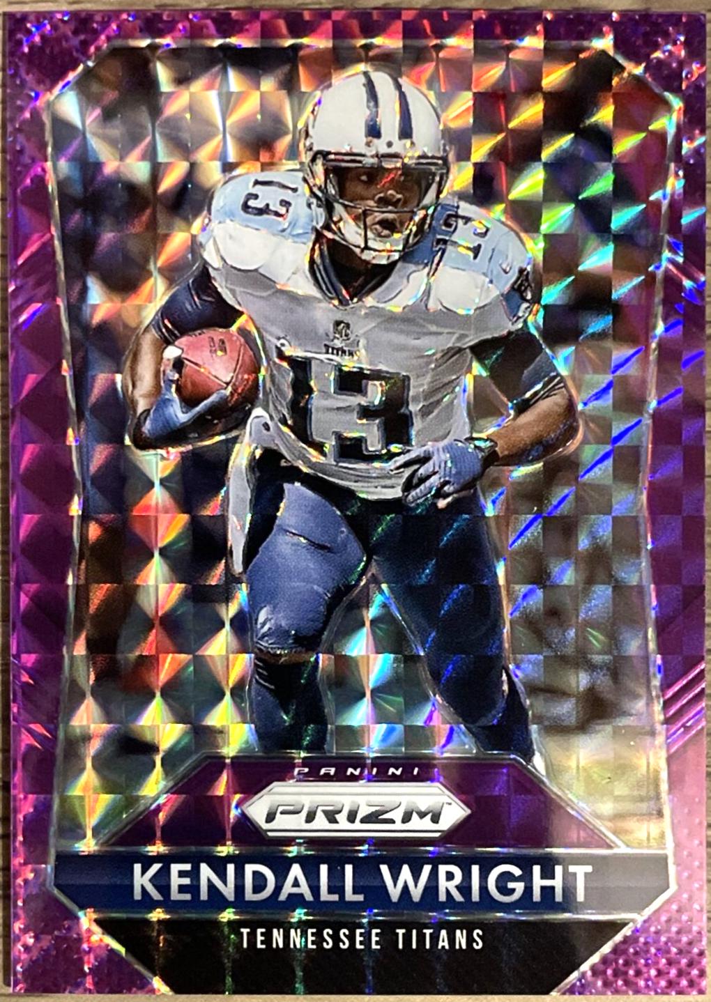 Kendall Wright [Violet Mosaic Prizm] #72