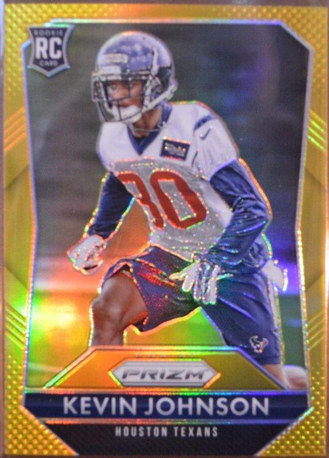 Kevin Johnson [Gold Prizm] #257