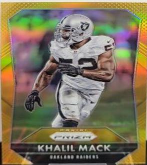Khalil Mack [Gold Prizm] #114