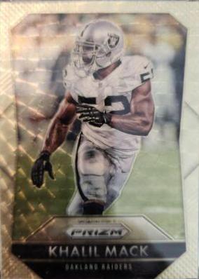 Khalil Mack [Gold Vinyl Prizm] #114