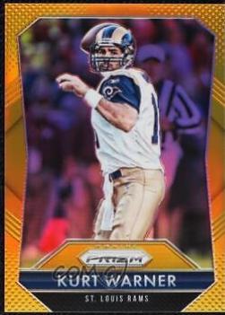 Kurt Warner [Gold Prizm] #139