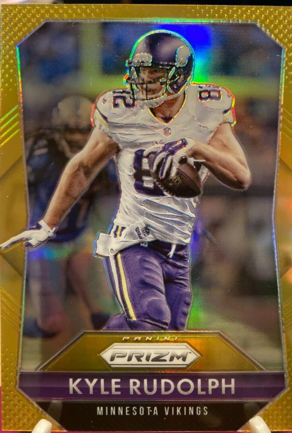 Kyle Rudolph [Gold Prizm] #116