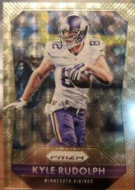 Kyle Rudolph [Gold Vinyl Prizm] #116
