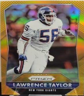 Lawrence Taylor [Gold Prizm] #56