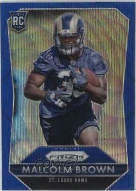 Malcolm Brown [Blue Wave Prizm] #262