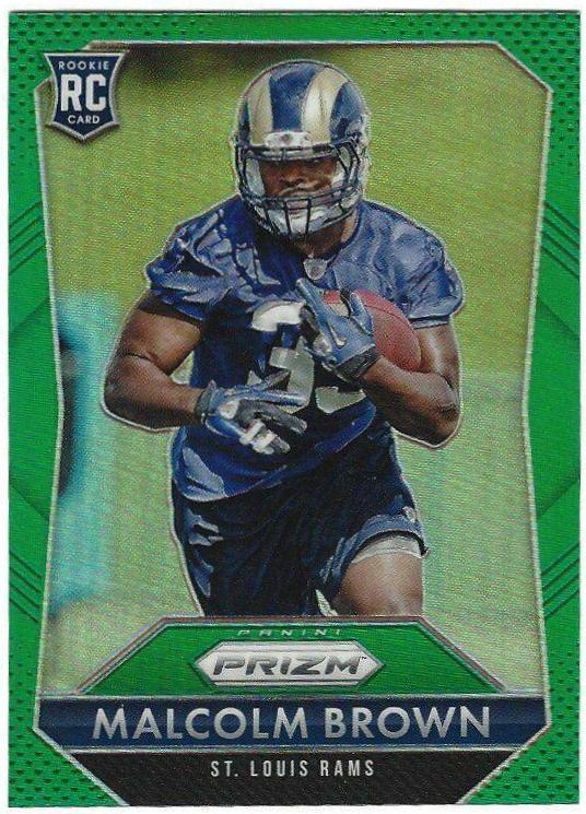 Malcolm Brown [Green Prizm] #262