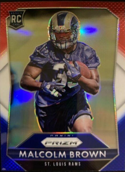 Malcolm Brown [Red White Blue Prizm] #262