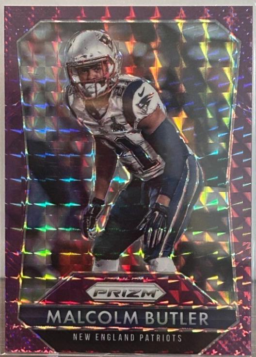 Malcolm Butler [Violet Mosaic Prizm] #125