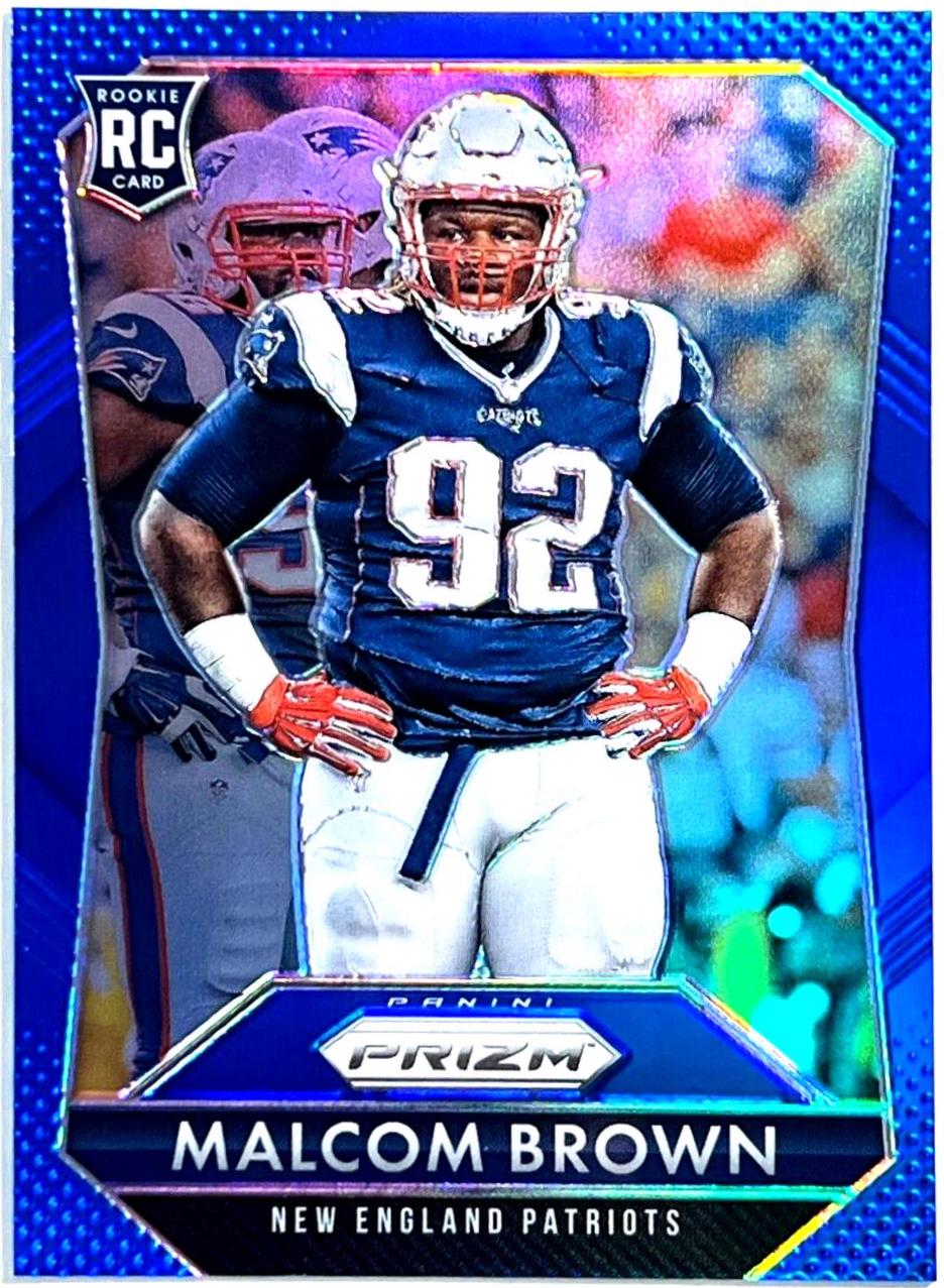 Malcom Brown [Blue Prizm] #263