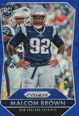 Malcom Brown [Blue Wave Prizm] #263