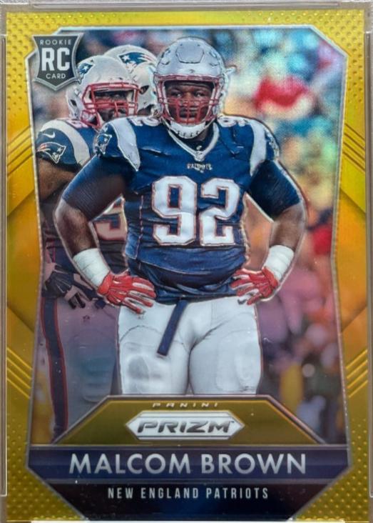 Malcom Brown [Gold Prizm] #263