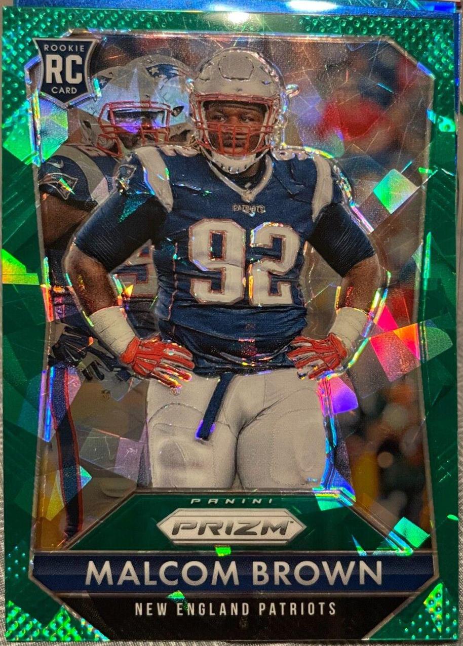 Malcom Brown [Green Crystal Prizm] #263