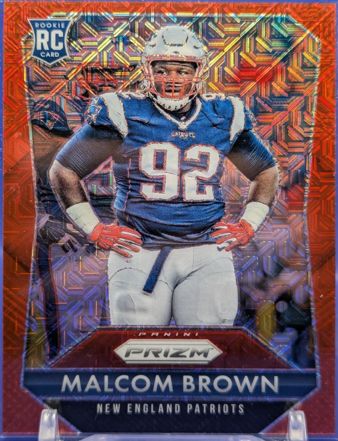 Malcom Brown [Mojo Red Prizm] #263