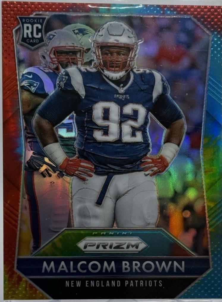 Malcom Brown [Tie Dyed Prizm] #263