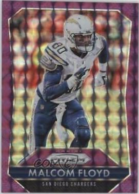 Malcom Floyd [Violet Mosaic Prizm] #118