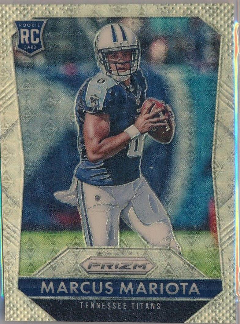 Marcus Mariota [Portrait Gold Vinyl Prizm] #264