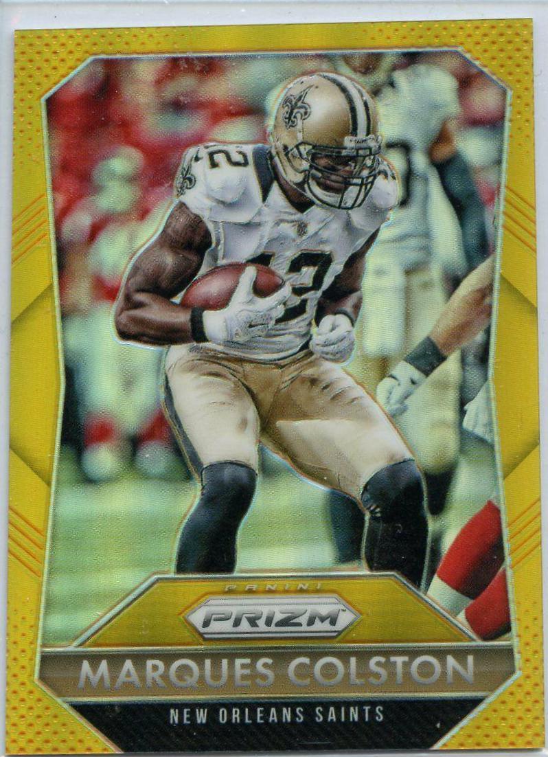 Marques Colston [Gold Prizm] #179