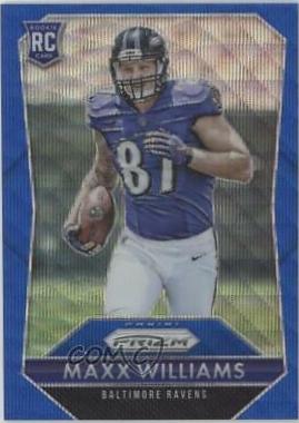 Maxx Williams [Blue Wave Prizm] #269