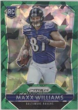 Maxx Williams [Green Crystal Prizm] #269