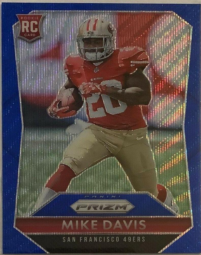 Mike Davis [Blue Wave Prizm] #267