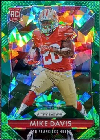 Mike Davis [Green Crystal Prizm] #267
