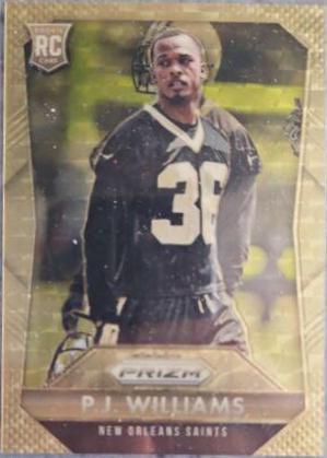 P.J. Williams [Gold Vinyl Prizm] #275