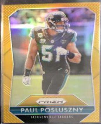 Paul Posluszny [Gold Prizm] #142